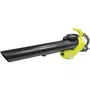 Ryobi RBV3000CESV Aspirador Soplador Triturador Eléctrico 3000W, 16 m³/min, Trituración 16:1, 45L, Negro